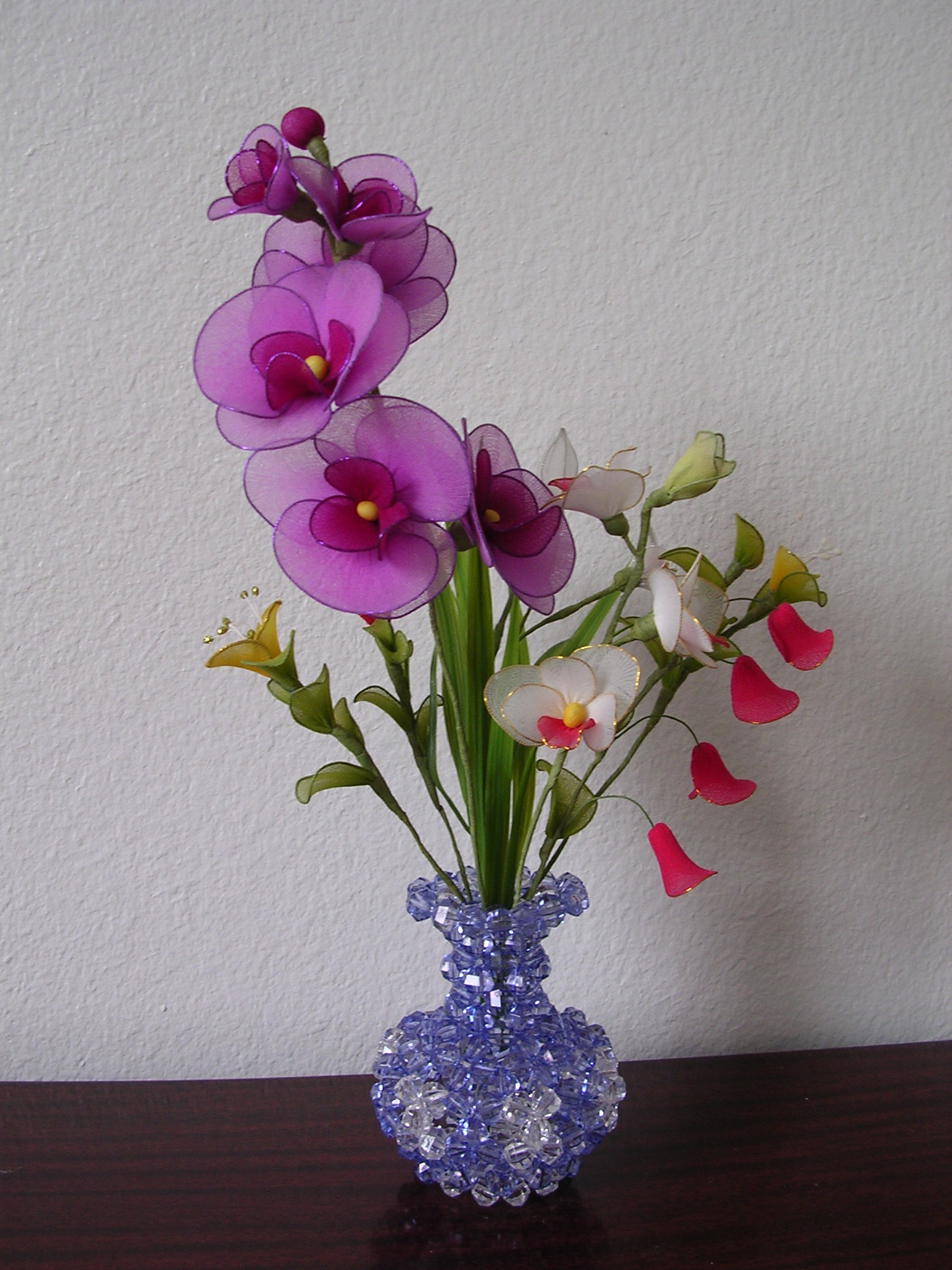 手工花，花并