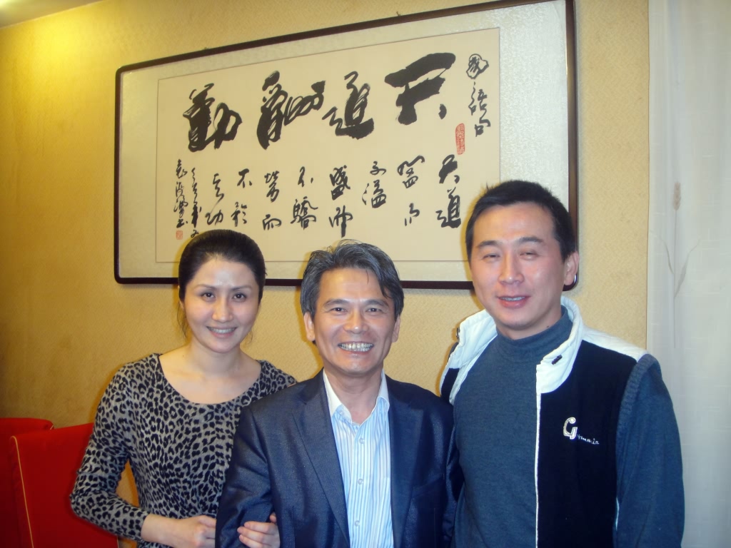 和安嶶合肥的名人胡召軍夫婦合影