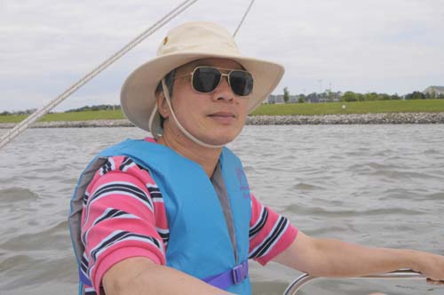 Sailing in Potomac River, Washington DC